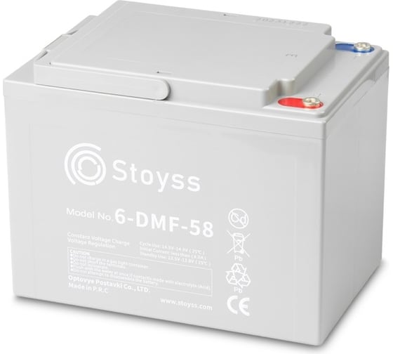 Аккумуляторная батарея STOYSS 90998531686 AGM battery AGM 78 Ah (C20) 6-DMF-58