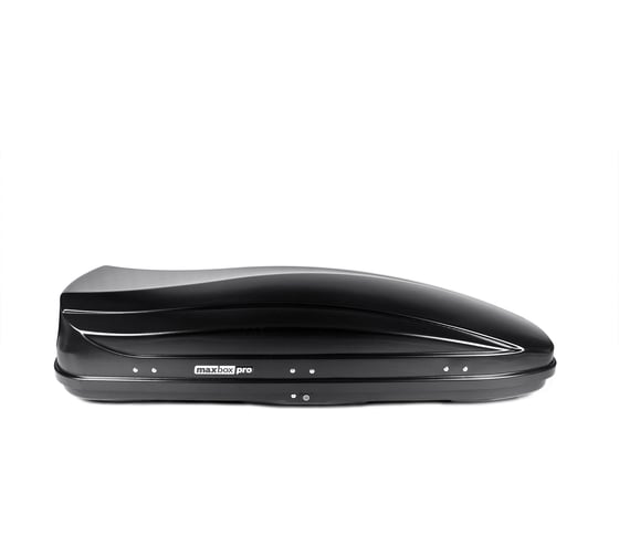 Автобокс MaxBox PRO 520 (большой) черный карбон 196x80x43 см двустороннее открывание (багажный бокс на крышу) MBP-520-BCAR 1
