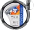 Оплетка рулевого колеса Nova Bright (M) экокожа, спонжевая, черно-серая 38695 1