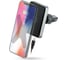 Держатель QUMO PowerAid Qi C V2 Charger 0009 , 10 Вт, 1 контур, магнитное крепление смартфона, крепление на вент реш и панель в комплекте 24255 3