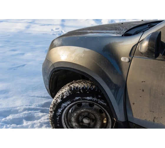 Защитные накладки на арки ARTFORM для Renault Duster с 2011-2015 г.в., компл. 8 шт 2000000020532