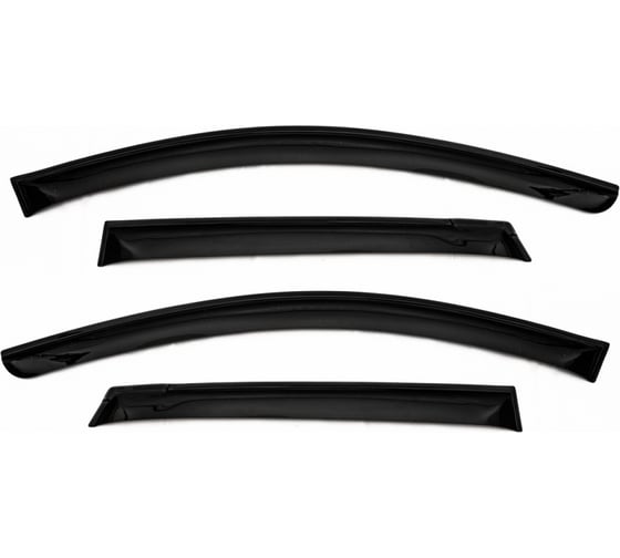 Дефлектор окон REIN PEUGEOT 407 2004-2010 седан 4 шт. RЕINWV489 1
