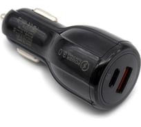 автомобильное зарядное устройство Вымпел USB (1Type-C +1USB, PD+QC3.0) 9210