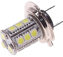 Автолампа MEGAPOWER H7 PX26d 18 SMD 5050 WHITE 6000K 360лм 12V M-80551