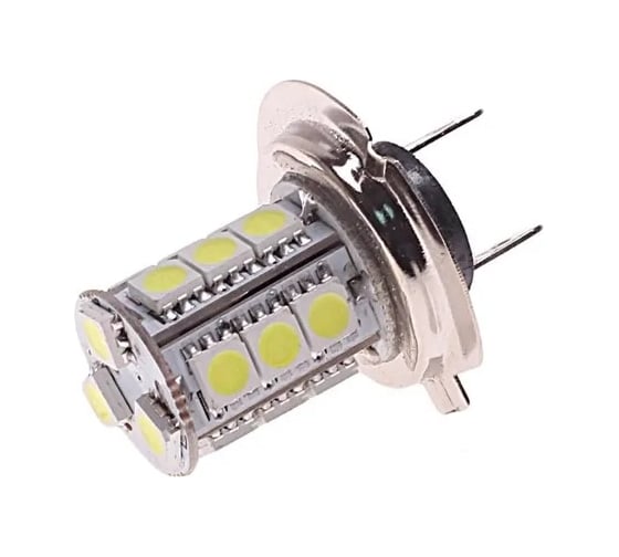 Автолампа MEGAPOWER H7 PX26d 18 SMD 5050 WHITE 6000K 360лм 12V M-80551 32098764