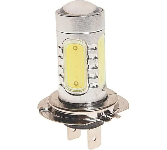 Автолампа MEGAPOWER H7 PX26d 5 SMD MEGA WHITE 6000K 650лм 12V M-80554