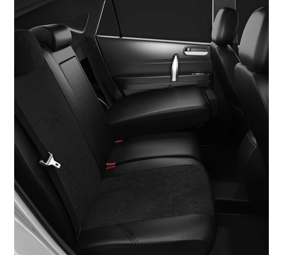 Чехлы AVTOLIDER1 Geely Atlas с 2019-н.в. кроссовер Задняя спинка 40 на 60, сиденье единое. Задний подлокотник (молния) GL09-0401-EC14