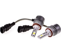 Автолампа-LED SKYWAY аналог ксенона H11C6 12/24V 26W 6000K 4000Lm 1-конт комплект 2 шт S08701005