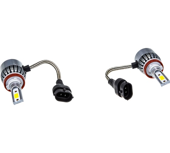 Автолампа-LED SKYWAY аналог ксенона H11C6 12/24V 26W 6000K 4000Lm 1-конт комплект 2 шт S08701005
