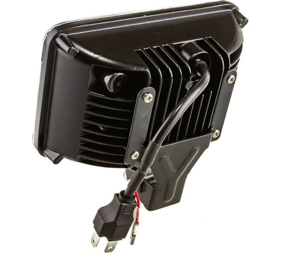 Светодиодная фара SKYWAY OFF ROAD 165х115х80 мм, прямоугольная, 12V/24 В, 126 Вт, 6000 К, 42 диода, ближний и дальний свет, Н4 S07201071