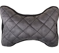 Подушка на подголовник SKYWAY EXPENSIV алькантара Серая S08003005