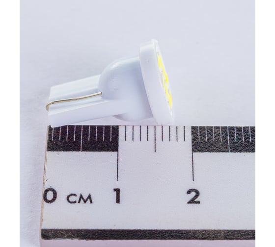 Автолампа диод SKYWAY T10 W5W 8 SMD диодов 1-конт без цоколя белая 10 шт. S08201130