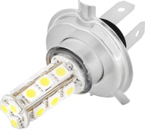 Автолампа SKYWAY диод H4 12V 18 SMD диодов 2-конт белая, 2 шт. S08201017 15971505