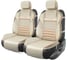 Накидки на передние сиденья AUTOPROFI Multi Comfort, анатомические, материал экокожа, комплект 2 шт., бежевый MLT-620G BE 1