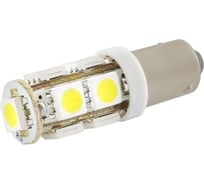 Автолампа диод SKYWAY T8.5 T4W 9 SMD BA9s 1-контурная, белая S08201235