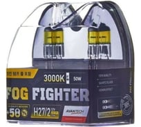 Лампа высокотемпературная AVANTECH H27/2 12V 27W (50W) 3000K, комплект 2 шт. арт. AB3028 131262