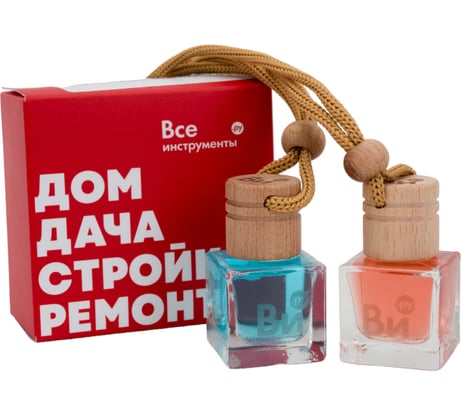 Комплект ароматизаторов ВсеИнструменты.ру «Цитрус» и «Океан» (2 шт. 8 мл)