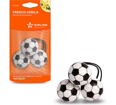 Подвесной ароматизатор Airline Футбол французская ваниль AFFO128