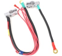 Провод АКБ VOLTON плюс, минус, кт. ВАЗ-2108-2109 VLT2108-3724070/80