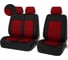 Чехлы PSV Elegant Next TRANSIT Чёрный Красный ромб экокожа 136391 1