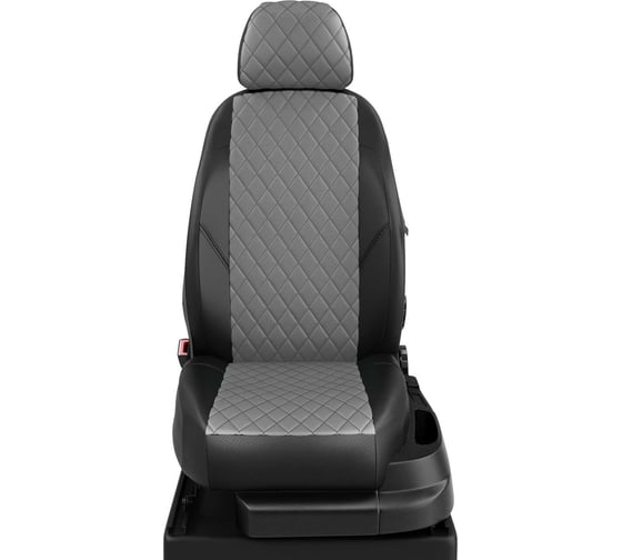 Авточехлы AVTOLIDER1 для Hyundai Solaris с 2017-н.в. седан - KIA Rio HY15-0607-EC02-R-gra 1