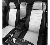 Авточехлы AVTOLIDER1 для Mazda 3 с 2013-2018 седан седан Задняя спинка 40 на 60, сиденье единое, 5 подголовников MZ16-0106-EC03
