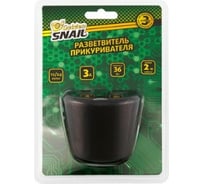 Разветвитель прикуривателя 3 разъема для прикуривателя в подстаканник Golden Snail GS9106
