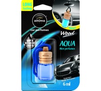 Подвесной ароматизатор AROMA CAR WOOD Aqua 92039