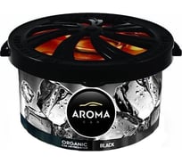 Ароматизатор на панель AROMA CAR ORGANIC Black 92103