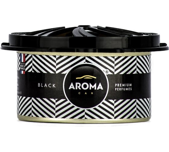 Ароматизатор на панель AROMA CAR PRESTIGE ORGANIC Black 92515