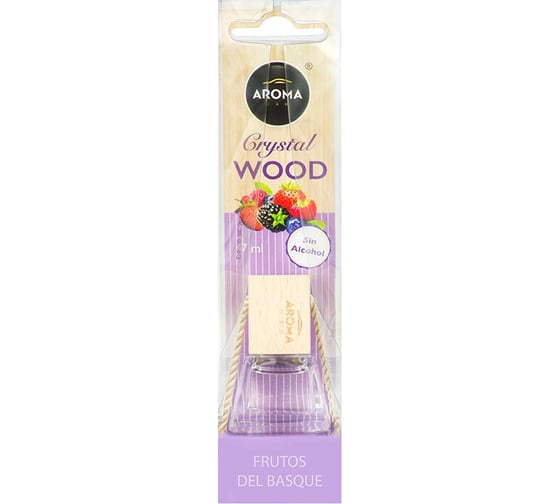 Подвесной ароматизатор AROMA CAR CRYSTAL WOOD Forest Fruits 92839 1