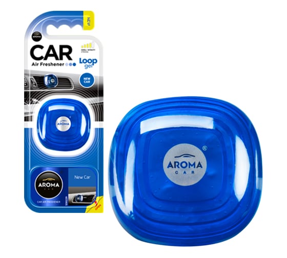 Ароматизатор на дефлектор AROMA CAR LOOP GEL New Car 92898 1