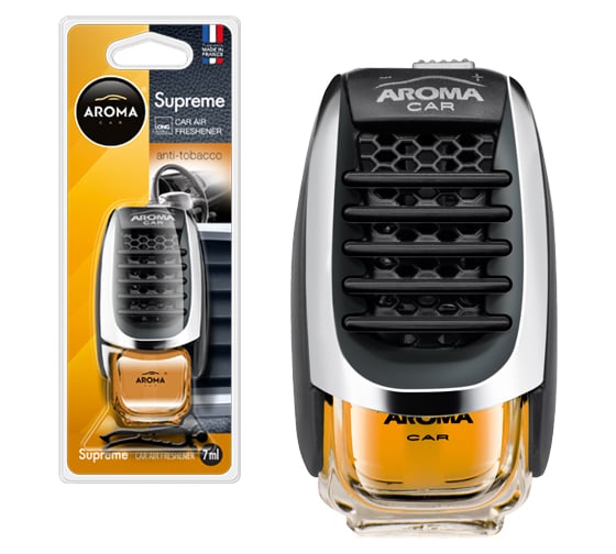 Ароматизатор на дефлектор AROMA CAR SUPREME Anti Tobacco 92049 1