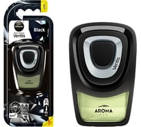 Ароматизатор на дефлектор AROMA CAR VENTIS Black 63104