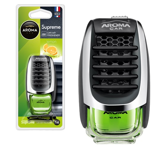 Ароматизатор на дефлектор AROMA CAR SUPREME Lemon 92046 1