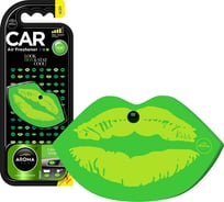 Полимерный ароматизатор AROMA CAR LIPS Fancy Green 92562