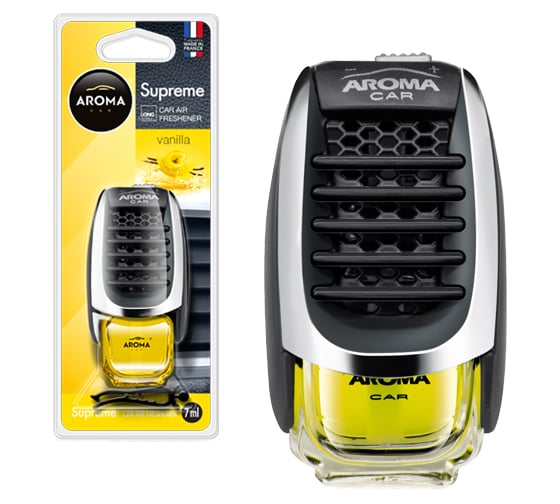 Ароматизатор на дефлектор AROMA CAR SUPREME Vanilla 92045 1