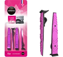 Полимерный ароматизатор AROMA CAR CLIPS bubble gum 92382