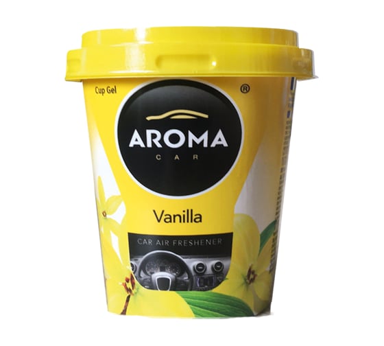 Гелевый ароматизатор AROMA CAR CUP GEL Vanilla 92782 1