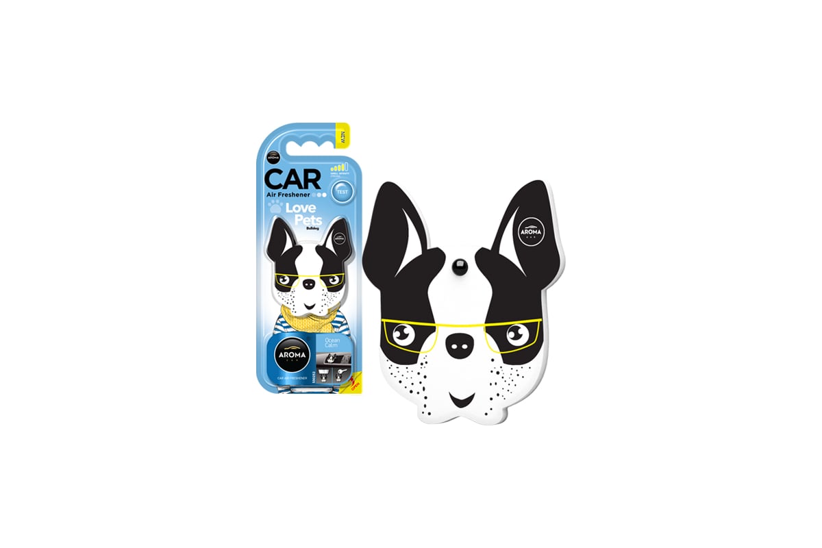 Полимерный ароматизатор AROMA CAR DOG Ocean Calm 92565 - выгодная цена,  отзывы, характеристики, фото - купить в Москве и РФ