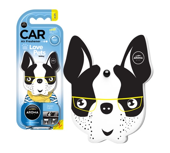 Полимерный ароматизатор AROMA CAR DOG Ocean Calm 92565 1