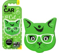 Полимерный ароматизатор AROMA CAR CATS Fancy Green 92570