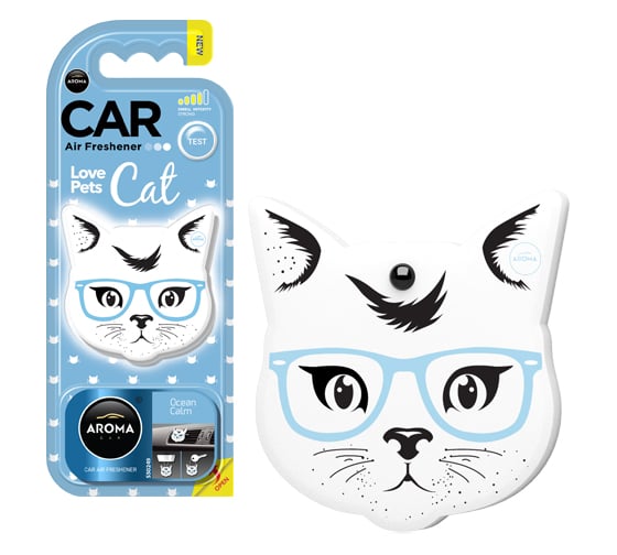Полимерный ароматизатор AROMA CAR CATS Ocean Calm 92569 1