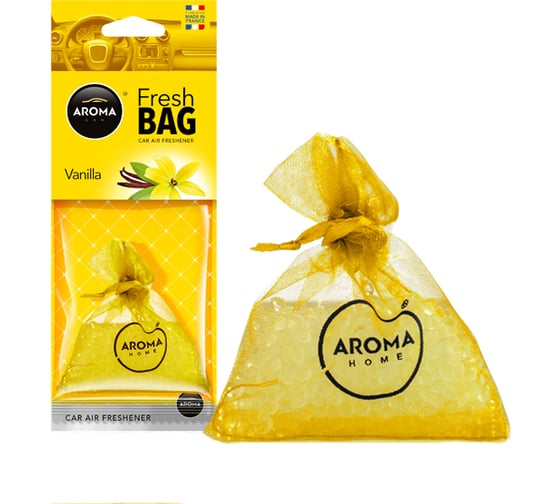 Полимерный ароматизатор AROMA CAR FRESH BAG Vanilla 92607 1