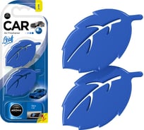 Полимерный ароматизатор AROMA CAR LEAF 3D mini New Car 83135
