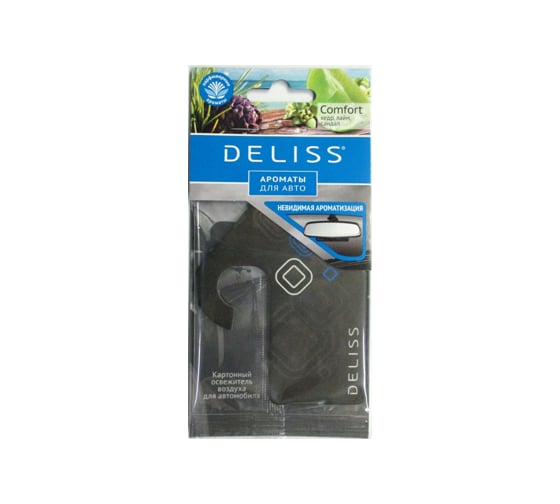 Картонный освежитель воздуха для автомобиля DELISS Comfort 25263 AUTOP006.01/01