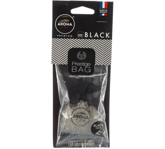 Полимерный ароматизатор AROMA CAR PRESTIGE BAG Black 92512
