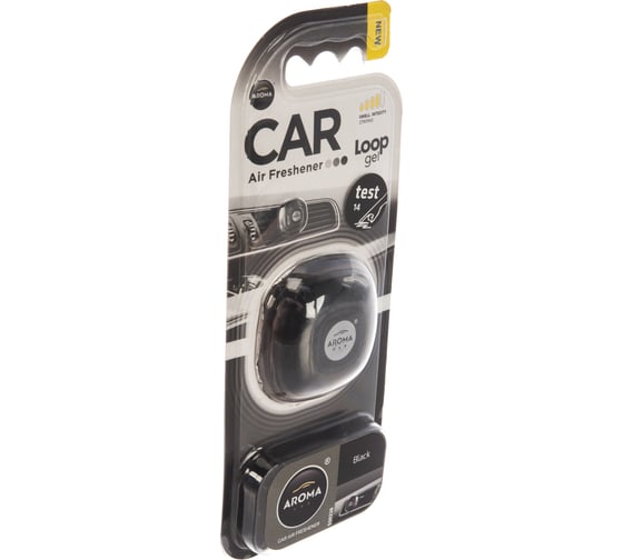 Ароматизатор на дефлектор AROMA CAR LOOP GEL Black 63113