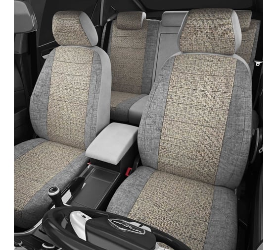 Авточехлы AVTOLIDER1 для Mitsubishi Delica с 2010-н.в. минивен задняя спинка 40 на 20 на 40, сиденье 40 на 60 MI18-1301-LEN01