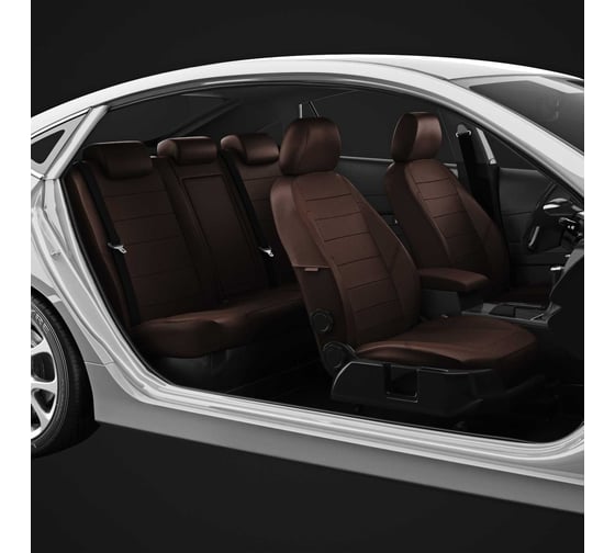 Авточехлы AVTOLIDER1 для Mercedes Benz A-classe W176 с 2012-н.в. хэтчбек задняя спинка 40 на 60, сиденье единое MB17-0103-EC29 1